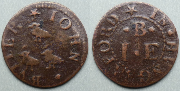 Hungerford, John Butler farthing token